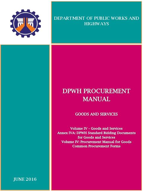 dpwh advertisement goods|DPWH Procurement Manual .